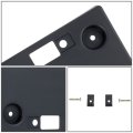 Dna Motoring Lp-ni1068132 Front License Plate Mounting Bracket For 2016-2018 Sentra Excludes Nismo Model