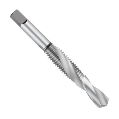 Kct198372 Combination Drill Tap 3 8-16 High Speed Steel Spiral Flute 0 3225 In Size 13 Length 1-1 16 Thread 381 Shank