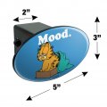 Garfield Mood Oval Tow Trailer Hitch Cover Plug Insert