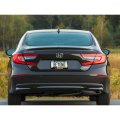 Honda Logo Black Real 3k Carbon Fiber Glossy Finish License Plate Frame