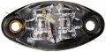 Diamond Group 52440 Clear Amber 2 Diode 1 Wire Led Marker Light 