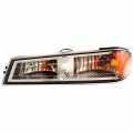 2005-2008 Chevrolet Colorado Driver Side Replacement Corner Light Park Signal Lamp Gm2520192 Xtrm Model Chrome Housing 