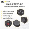 Ocpty 2x Uncut Keyless Entry Remote Key Fob Shell Replacement For Buick Allure Lacrosse For Chevy Cobalt Malibu Saturn Aura Sky
