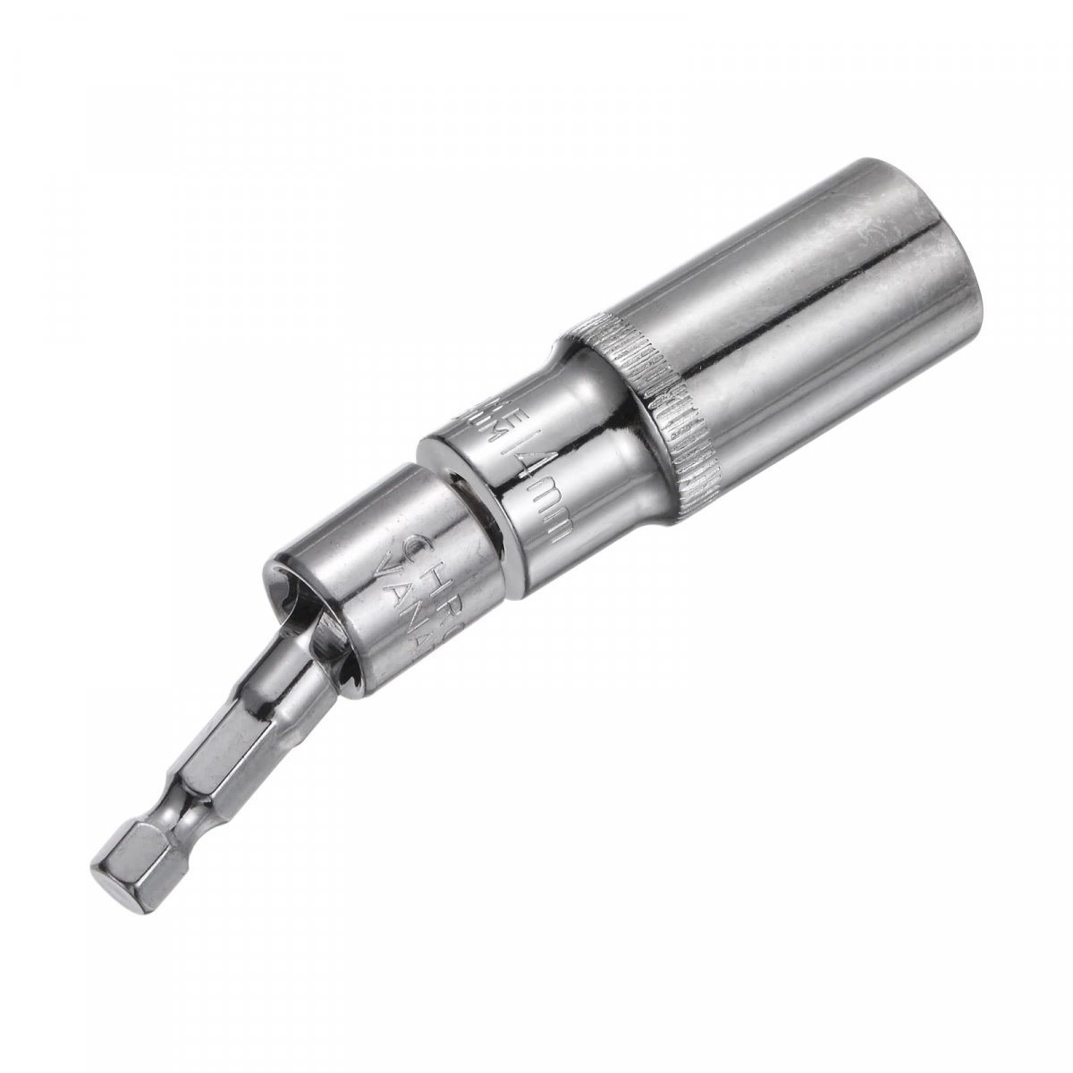 Socket Accessory Set 4-14mm Deep 360a Rotatable Hex Shank Impact Driver Adaptor Universal Joints With 1 4 Drive