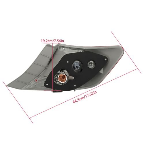 Rear Tail Light Brake Lamp Assembly Driver Side Left For Toyota Camry 2012 2013 2014 Replacement 8156006470 To2804114 Red And
