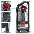 Amerilite Black Euro Replacement Brake Tail Lights Set For 1988-1998 Suzuki Vitara Passenger And Driver Side