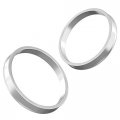 Stancemagic Hubcentric Rings Pack Of 4 60 1mm Id To 64 Od Silver Aluminum Hubrings Only Fits Vehicle Hubs And Wheel Centerbore