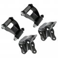 Leaf Spring Shackle And Bracket Kit 4 Piece Set Mechanics Choice For 1994-2007 Mazda B3000 