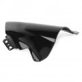 Liru Wind Deflector Wraparound Splitter Windscreen Windshield Fits For Kawasaki Ninja 250sl 2014-2017 Black
