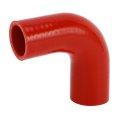 1 Pcs 35mm 38 -38mm 50 Id 90mm 3 54 Length 90 Degrees Red Car Silicone Hose Coolant Universal 