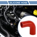 1 Pcs 35mm 38 -38mm 50 Id 90mm 3 54 Length 90 Degrees Red Car Silicone Hose Coolant Universal