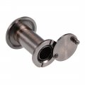 Uxcell Door Viewer Solid Brass 220-degree Peephole With Cover For 35mm-60mm Doors Antique Copper Finish