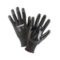 West Chester 713hgbu S Black Hppe Shell With Polyurethane Dipped Gloves Small Pair Of 12 