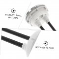 Osaladi 2pcs Toilet Button Push Dual Flush Valve Replacement Kit Flusher Accessories Repair Glacier Bay Abs Radiator Cap