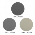 Uxcell 3 Hook And Loop Sanding Disc 1200 2000 3000 Grit Assorted Silicon Carbide Sandpaper For Random Orbit Sander Wet Dry