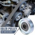 X Autohaux Md303884 Car Accessory Drive Belt Idler Pulley Tensioner Guide For Mitsubishi Montero Sport 1997-2004 1994-2000