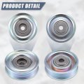 X Autohaux Md303884 Car Accessory Drive Belt Idler Pulley Tensioner Guide For Mitsubishi Montero Sport 1997-2004 1994-2000