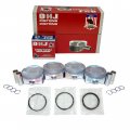 Dnj Prk928 Piston And Ring Kit For 2008-2015 Pontiac Scion Toyota Corolla Matrix Vibe Xd 1 8l L4 Dohc 16v Naturally Aspirated 