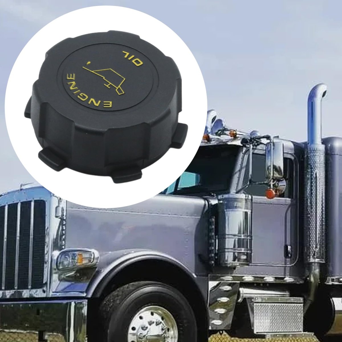 Engine Oil Fill Cap For Peterbilt 367 386 387 388 389 Glider 567 Sba Sfa 579 587 Replaces