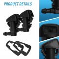 Hoypeyfiy Front Windshielf Washer Nozzle Kit 55157319aa 4806312aa Replacement For Jeep Liberty 2008-2012 Commander 2006-2010