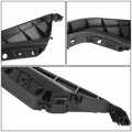 Auto Dynasty Ni1043111 Front Bumper Cover Support Rail Compatible With Nissan Maxima 2009-2014 Passenger Right Side Polished