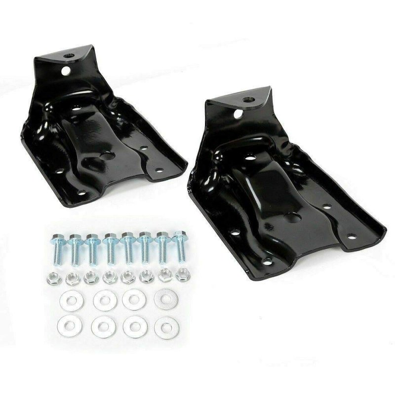 Rear Leaf Spring Hanger Shackle Bracket Kit For Chevy Silverado Gmc Sierra Replaces Oe 12474021