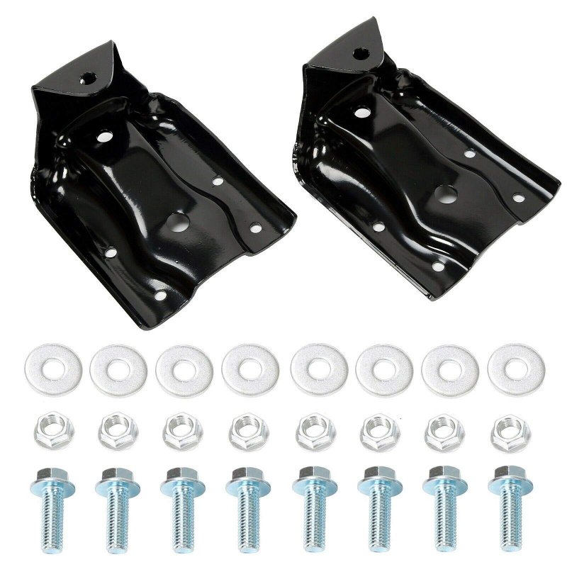 Rear Leaf Spring Hanger Shackle Bracket Kit For Chevy Silverado Gmc Sierra Replaces Oe 12474021