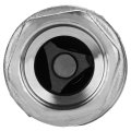 Stainless Steel Vertical Check Valve For Inline Pipeline 3 4 Inch Female Thread Wog 1000