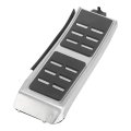 Stainless Steel Rubber Non Slip Car Footrest Pedal Pads Cover For Audi A4 A5 S4 S5 Quattro 2009 2016 A6 A7 Q5 Rs5 2011 2018 