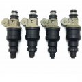 4pcs 1993 Fits For Mitsubishi Eagle Galant 2 0l Fuel Injector Fj410 Inp-064