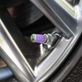 Cute Kawaii Unicorn Panda Holding Heart Tire Rim Wheel Aluminum Valve Stem Caps