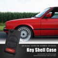 Uxcell Car Replacement Key Fob Shell Case 2107601306 For Mercedes-benz 4 Button Black