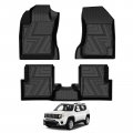 T Tgbros Car Floor Mats For Jeep Renegade 2015-2021 Custom Fit All-weather Mat Liners Front Rear Row Full Set Liner Non-slip 