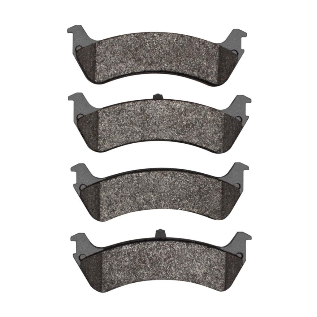 Front Brake Pads For Mercury Mountaineer 1997 1998 1999 2000 2001 Semi Metallic Friction 45 2 Mm Or 1 78 In Outer Pad Height