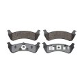 Front Brake Pads For Mercury Mountaineer 1997 1998 1999 2000 2001 Semi Metallic Friction 45 2 Mm Or 1 78 In Outer Pad Height 