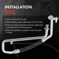 A-premium A C Suction Hose Assembly Compatible With Mazda 5 2006 2007 2008 2009 2010 2 3l Compressor To Evaporator