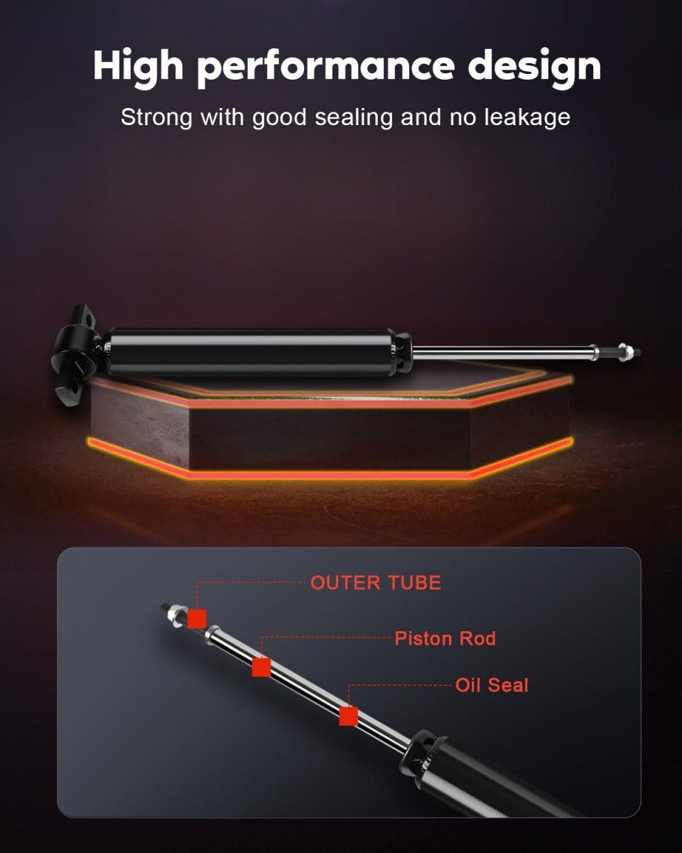 Rear Shock Absorber For 2013 2020d Fusion 2 Piece Set Replaces 5667 Steel Construction For Enhanced Ride Smoothness