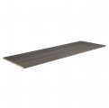 Closetmaid Suitesymphony Wood Top Shelf Add On Accessory Closet 48 In Wide Graphite Grey 