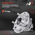 A-premium Rear Left And Right Wheel Bearing Hub Assembly Compatible With Lexus Es300h Es350 Toyota Avalon 2019-2022 Camry