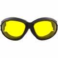 Eliminator Deluxe Red Baron Style Padded Anti Fog Motorcycle Goggles Uv400 Protection Shatterproof Polycarbonate Lenses For Atv