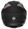 Motorcycle Modular Full Face Helmet Dot Approved Yema Ym-925 Motorbike Moped Street Bike Racing Crash With Sun Visor For Adult