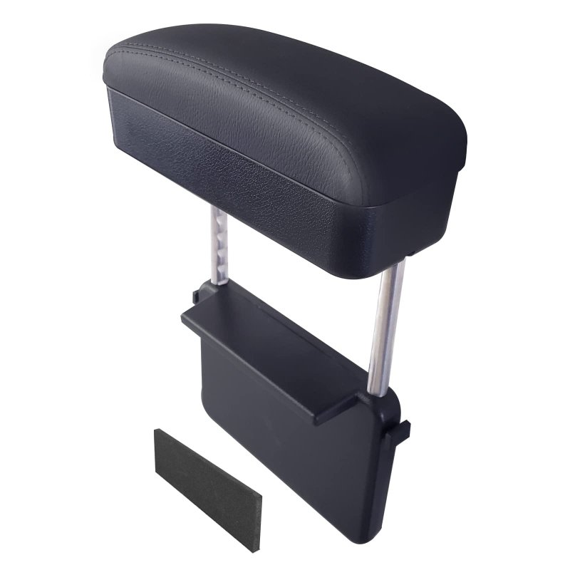 Car Armrest Storage Box Seat Gap Filler Organizer Organizers And Arm Rest Forearm Wrist Support Adjustable For Most Models