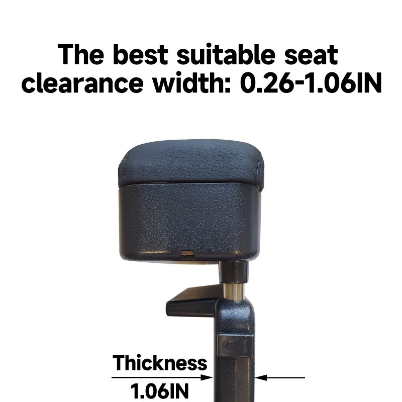 Car Armrest Storage Box Seat Gap Filler Organizer Organizers And Arm Rest Forearm Wrist Support Adjustable For Most Models