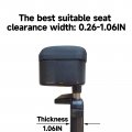 Car Armrest Storage Box Seat Gap Filler Organizer Organizers And Arm Rest Forearm Wrist Support Adjustable For Most Models