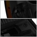Auto Dynasty Oe Style Smoked Housing Amber Corner Headlight Lamps Tool Kit Compatible With Chevy Equinox 05-09