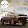 Weileite Front Bumper Tow Hook Shackles Chevy Silverado Gmc Sierra 1500 2007-2018 Ld 2019 Limited Replace 84072462 2pcs Silver