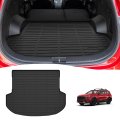 Trunk Mat For Hyundai Santa Fe 5 Seats 2021 2022 2023 All Weather Cargo Liner Heavy Duty Rubber Mats Black Tpe Custom Fit Car 