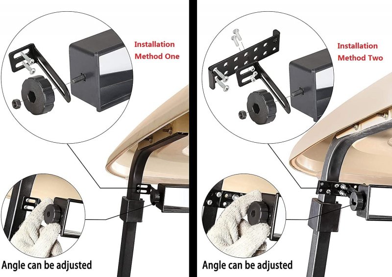 Golf Cart 5 Panel Panoramic Wide Angle Rear View Mirror 35 8 In Universal Fit For Ezgo Club Car Yamaha Suv Van Trucks Anti