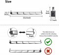 Golf Cart 5 Panel Panoramic Wide Angle Rear View Mirror 35 8 In Universal Fit For Ezgo Club Car Yamaha Suv Van Trucks Anti