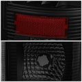 Auto Dynasty Compatible With Ford F250 F350 F450 F550 Super Duty Pair Of Led Tail Brake Lights Black Housing Smoked Lens